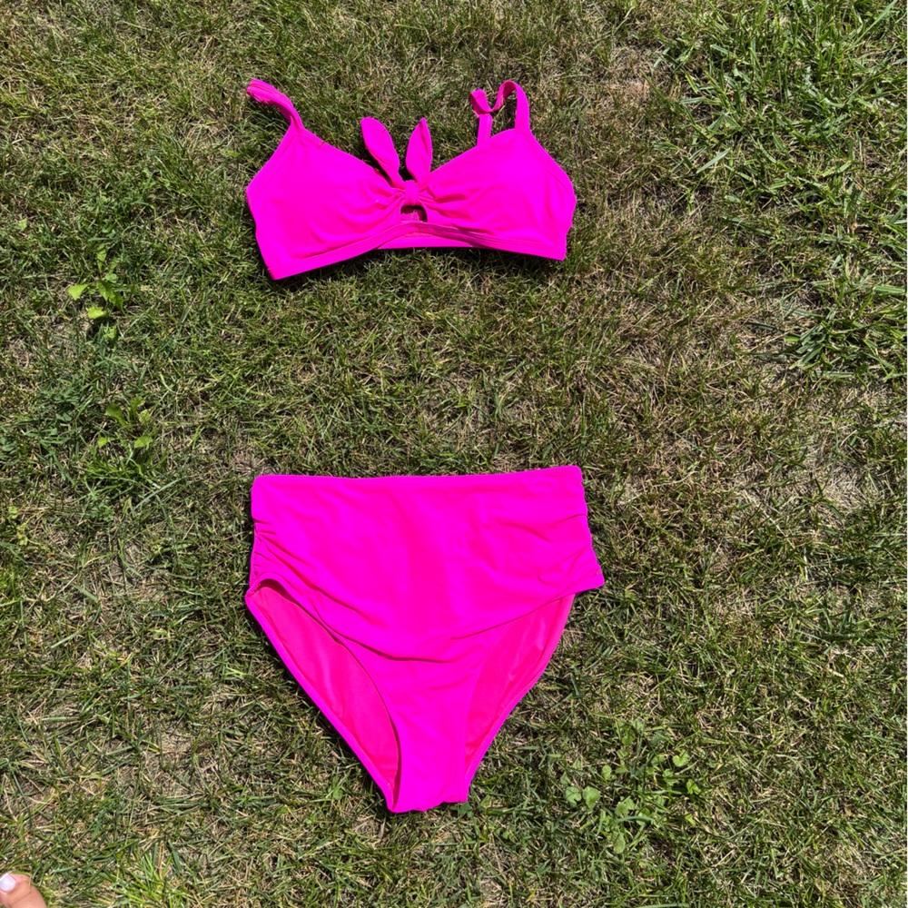 Vibrant Pink Bikini Set